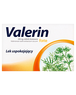 Valerin 200 mg, Tabletki drażowane