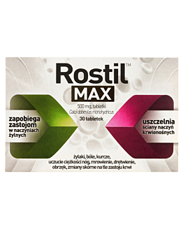 Rostil Max 500 mg, 30 Tabletek