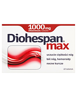 Diohespan Max 1000 mg, 60 Tabletek
