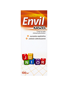 Envil Kaszel Junior 15 mg/5 ml, Syrop
