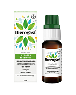 Iberogast, Płyn doustny, 20 ml