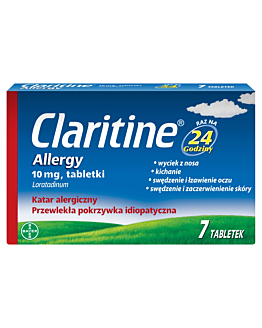 Claritine Allergy 10 mg, Tabletki