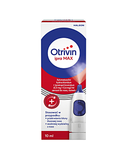 Otrivin Ipra Max aerozol do nosa 500 mcg+ 600 mcg/ml 10 ml