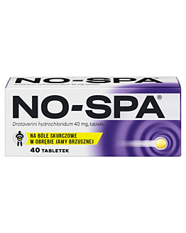 No-Spa tabletki 40 mg, 40 tabl.