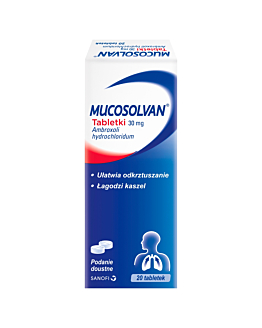 Mucosolvan Lek na kaszel mokry 30 mg tabletki 