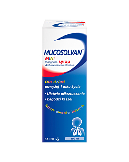 Mucosolvan mini 15 mg/5ml syrop