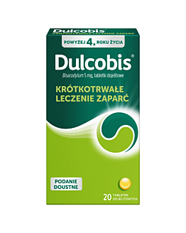 Dulcobis 5 mg 20 Tabletek dojelitowych 