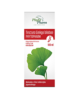 Tinctura Ginkgo Bilobae, Płyn