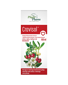Cravisol  2,313 g + 1,601 g + 0,694 g/5 ml Płyn doustny