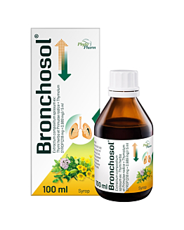 Bronchosol (218,0 mg + 0,989 mg)/ 5 ml Syrop