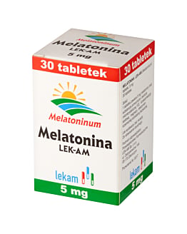 Melatonina LEK-AM 5 mg, 30 tabl.