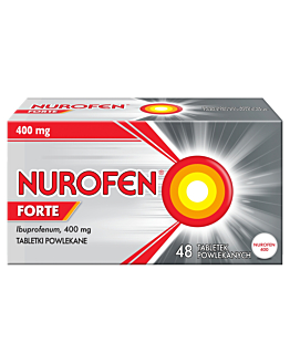 Nurofen Forte 400 mg, 48 tabl. powl. 