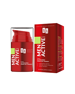 AA Men Active Care Crema Viso Ultralight 3in1 50 ml