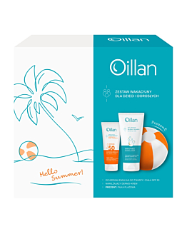 Zestaw Oillan Sun Emulsja SPF50 + Dermo-krem