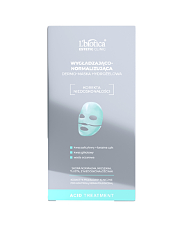 L'biotica Estetic Clinic Acid Treatment Wygładzająco-normalizująca dermo-maska hydrożelowa 