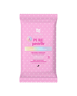 AA Intymna Pure Pastel Chusteczki do higieny intymnej
