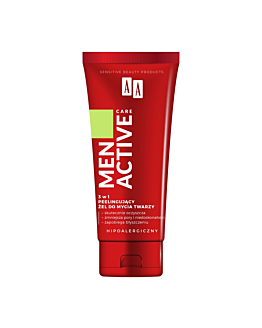 AA Men Active Care Peelingujący żel do mycia twarzy 3w1