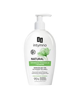 AA Intymna Natural Nawilżający żel do higieny intymnej