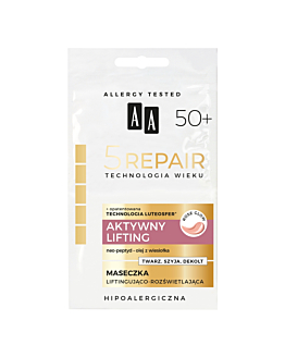 AA Technologia Wieku 5Repair 50+ Aktywny Lifting Maseczka liftingująco-rozświetlająca