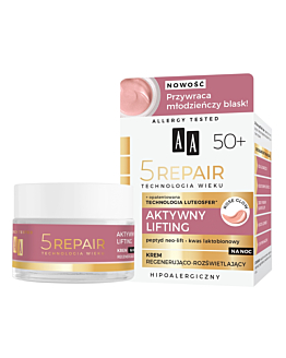 AA Technologia Wieku 5Repair 50+ Crema Notte Rigenerante Illuminante 50 ml