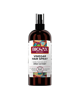 Biovax Nabłyszczający Spray do włosów z Octem Jabłkowym