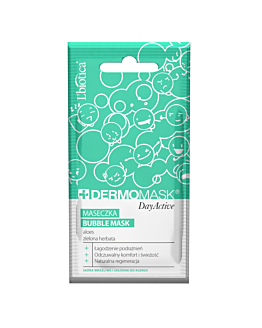 Dermomask Day Active BuBBle Mask Maseczka Aloes i Zielona Herbata