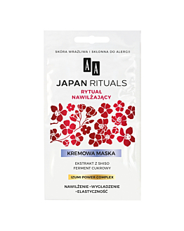 AA Japan Rituals Kremowa maska nawilżająco-wygładzająca