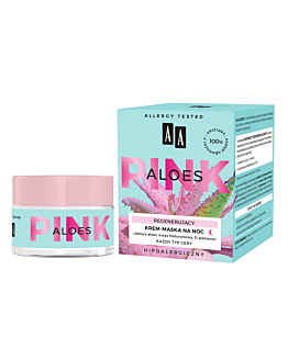 AA Aloes Pink Regenerujący krem-maska na noc 