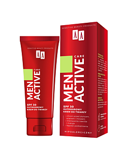 AA Men Active Care Crema Viso Outdoor SPF 30 50 ml