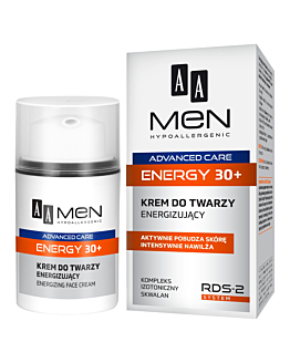 AA Men Advanced Care 30+ Energy Krem do twarzy energizujący