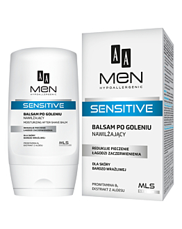 AA Men Sensitive Balsam po goleniu nawilżający do skóry bardzo wrażliwej