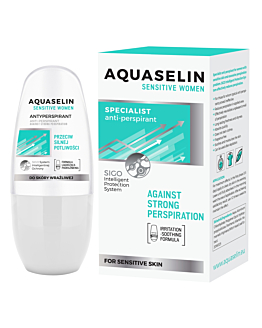 Aquaselin Sensitive Women Specjalistyczny antyperspirant przeciw silnej potliwości