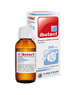 Ibutact Zawiesina doustna 40 mg/ml, 200 ml