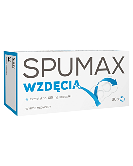 Spumax Wzdęcia 125 mg, Kapsułki