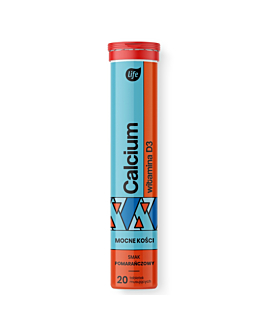 Life Calcium C + Vit D3, Tabletki Musujące