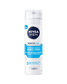 Nivea Men Sensitive Cool schiuma da barba 200 ml