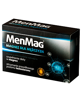 MenMag, Suplement diety z magnezem, Tabletki