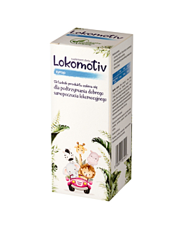 Lokomotiv, Syrop na chorobę lokomocyjną dla dzieci od 3. roku życia i dorosłych, Smak landrynkowy