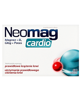 Neomag Cardio, Preparat wspomagający układ krążenia, Tabletki