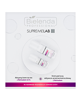 Bielenda Professional Re-Advanced Zestaw prezentowy, Krem na noc + Krem pod oczy