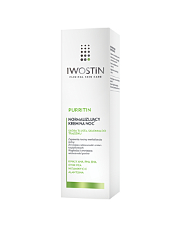 Iwostin Purritin Krem na noc Redukujący Niedoskonałości