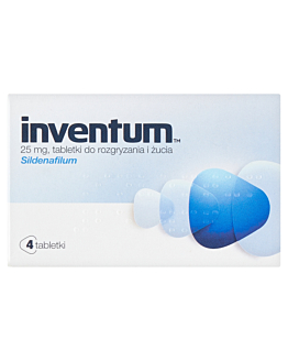 Inventum 25 mg, Tabletki do rozgryzania i żucia
