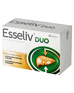 Esseliv Duo, Preparat wspomagający pracę wątroby, Kapsułki