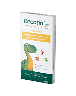 Recotin Plastry po ukąszeniach owad&oacute;w łagodzące i pielęgnujące