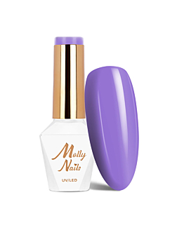 MollyNails Yoghurt Lily Blossom Lakier Hybrydowy UV LED Nr 122 8 g