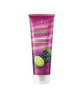 Dermacol Aroma Ritual Stress Relief Shower Gel żel pod prysznic Grape & Lime, 250ml