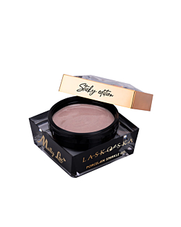 MollyLac Laskovska Porcelain Sparkle Gel Sticky Edition Żel Budujący Do Paznokci Dirty Pink 15 g