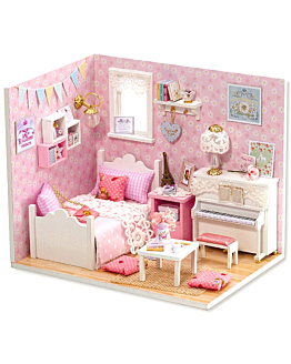 Habarri Miniaturowy domek - Pokój Lenki