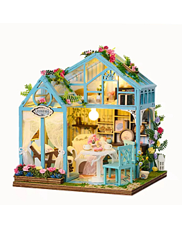 Habarri Miniaturowy domek Różany zakątek