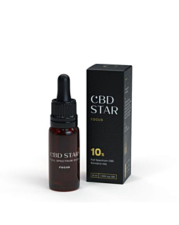 CBD Star Suplement diety olej CBD 1000mg ułatwiający koncentrację